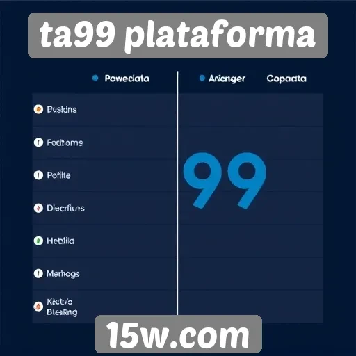 Comparativo entre ta99 plataforma e concorrentes